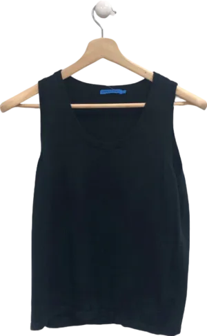 J McLaughlin Black Sleeveless Top UK S