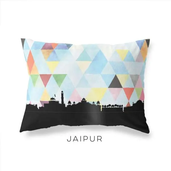 Jaipur, India geometric skyline