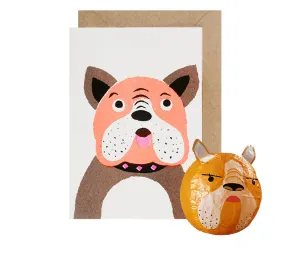 Japanese Paper Balloon Card : Dog
