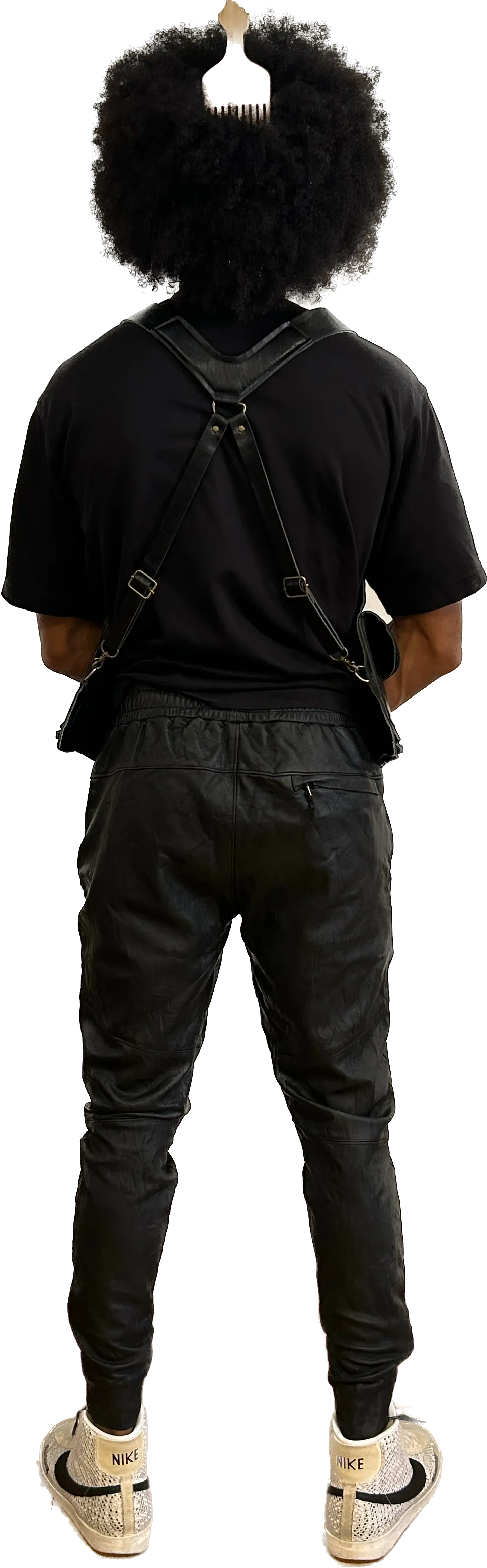 Jedi Leather Jogger