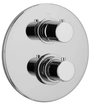 Jewel Faucets Thermostatic Valve Body and J16 Series Chrome Trim, 16690RIT