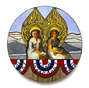 Joe Bochynski, "Shakyamuni and Prabhutaratna"