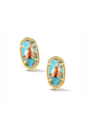 Kendra Scott Ellie Stud Earrings in Gold Multi | 9608801825