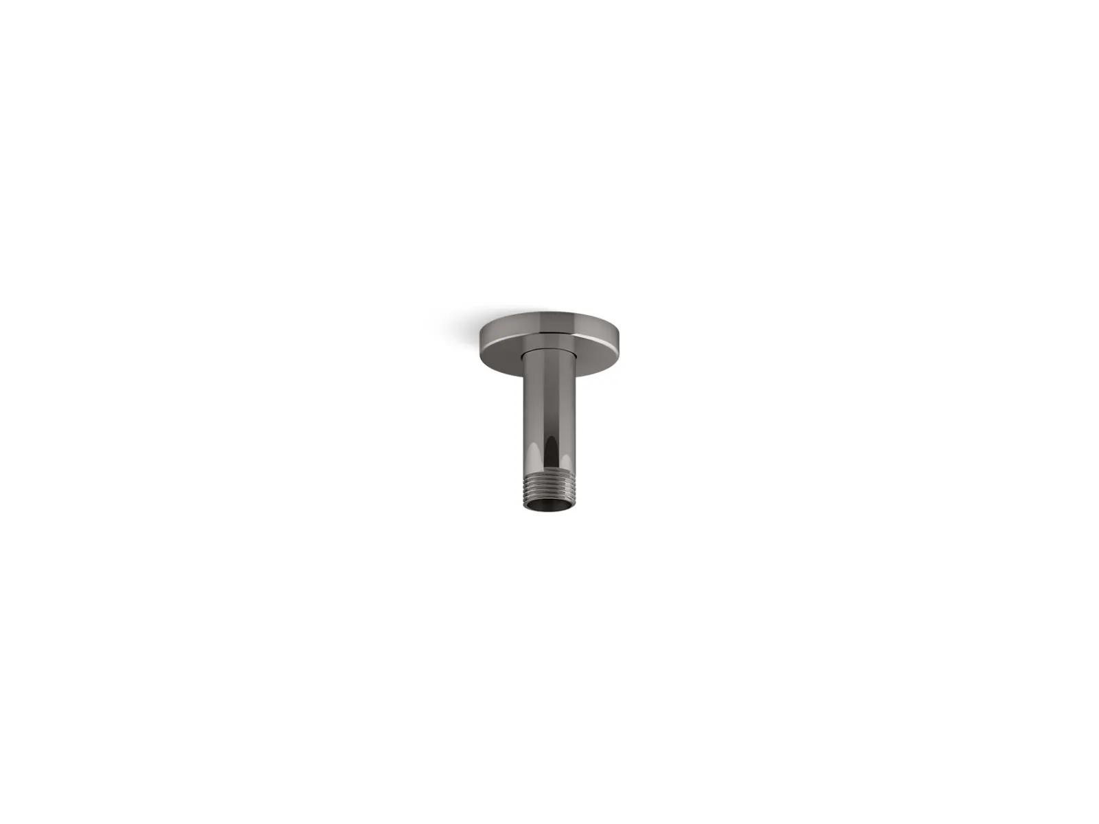 KOHLER K-26319 Statement 3" ceiling-mount single-function rainhead arm and flange