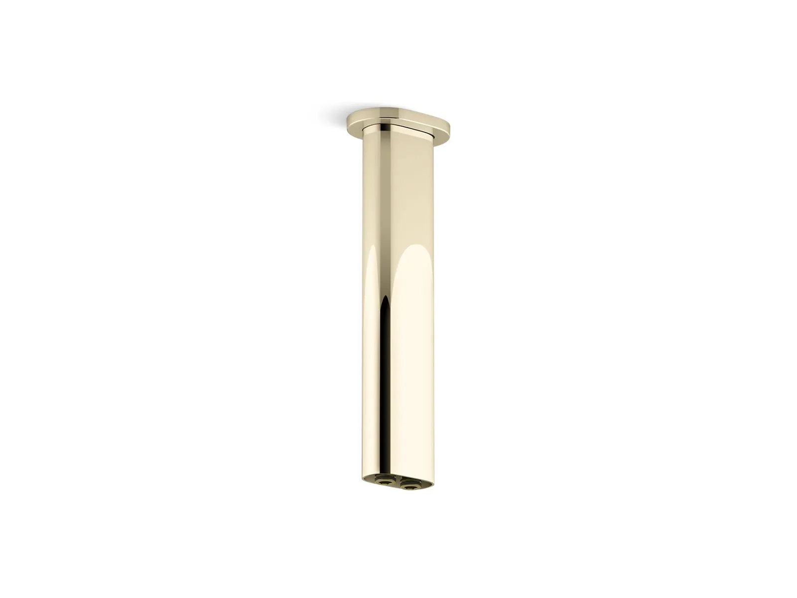 KOHLER K-26326 Statement 10" ceiling-mount two-function rainhead arm and flange