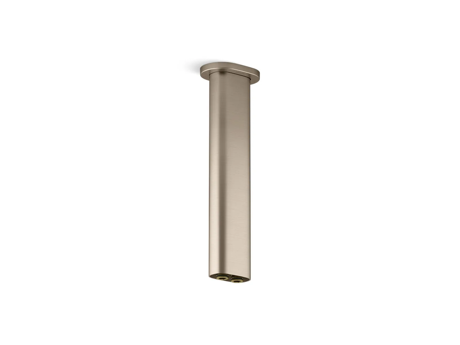 KOHLER K-26326 Statement 10" ceiling-mount two-function rainhead arm and flange