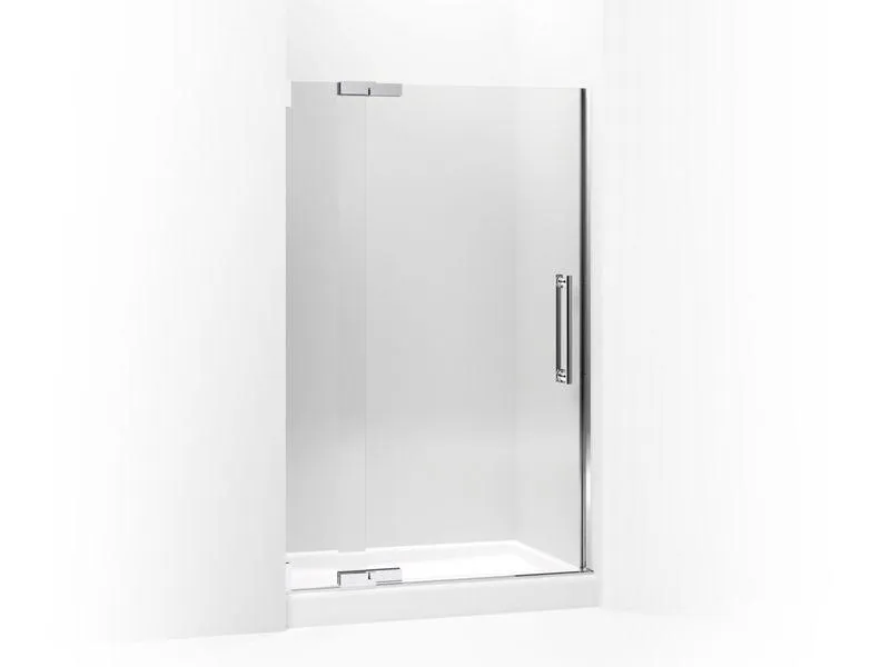 KOHLER K-705716-L Purist Pivot shower door, 72-1/4" H x 45-1/4 - 47-3/4" W, with 1/2" thick Crystal Clear glass