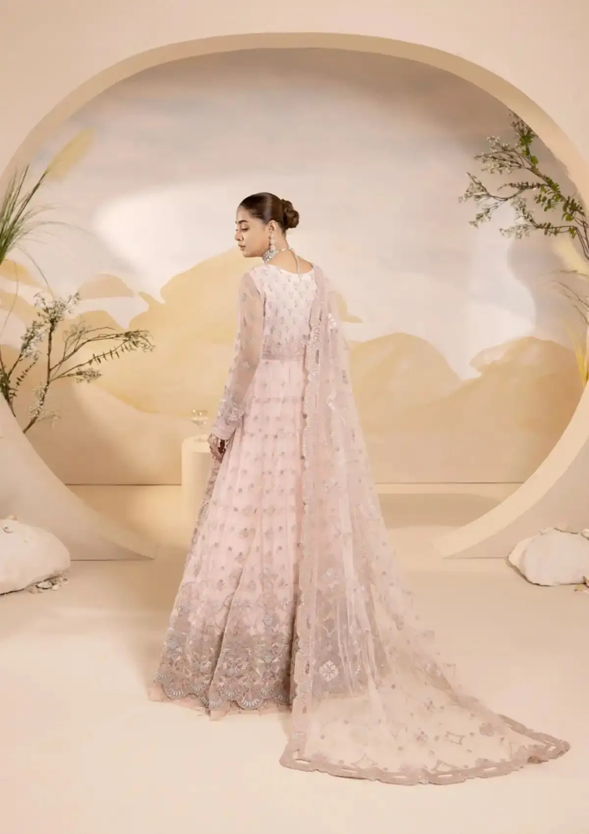 Lavish Pareesa Luxury Chiffon'24 D-06 FLAMINGO