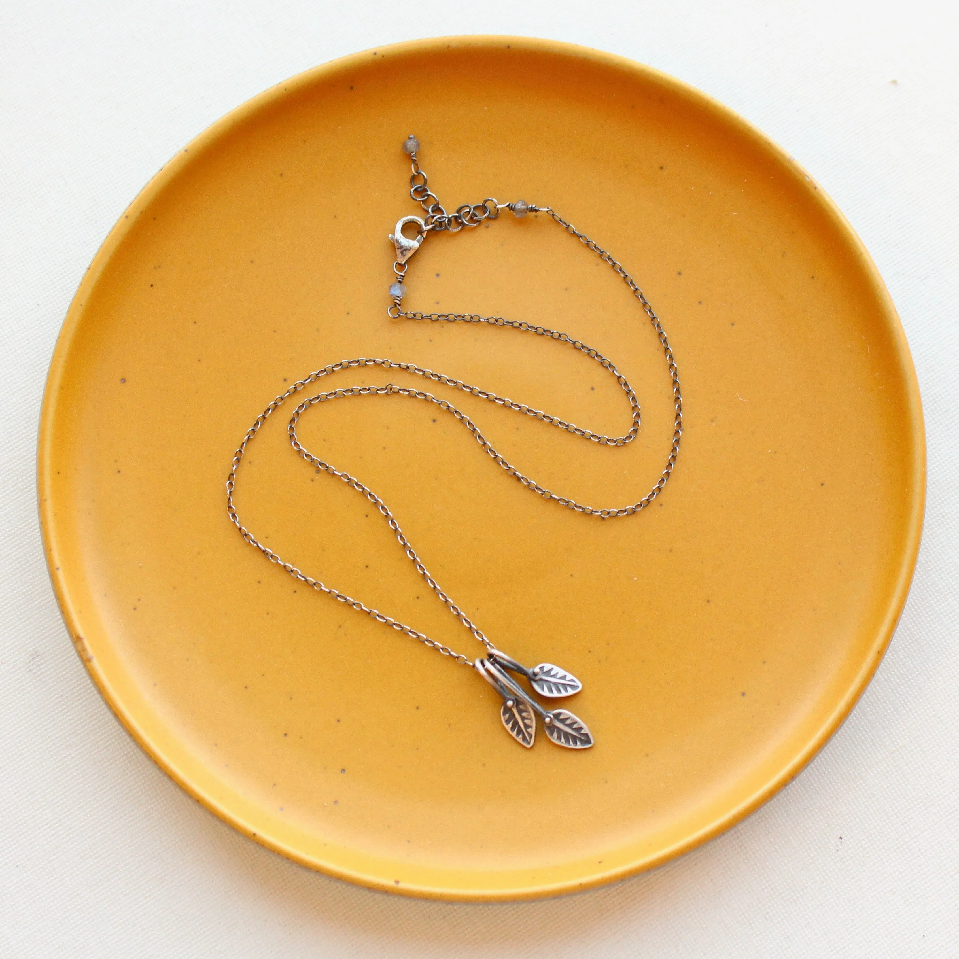 Leaf Trio Necklace