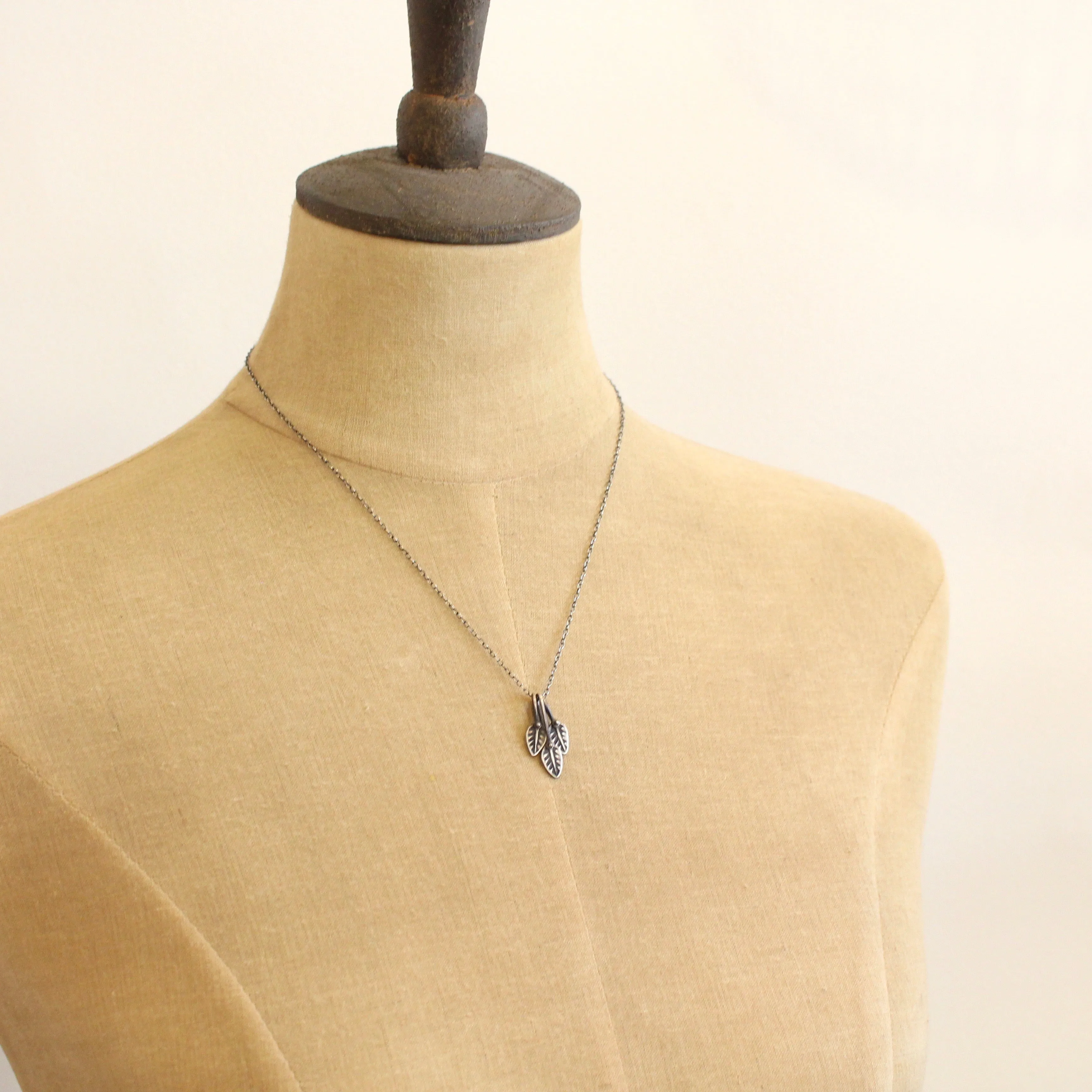 Leaf Trio Necklace