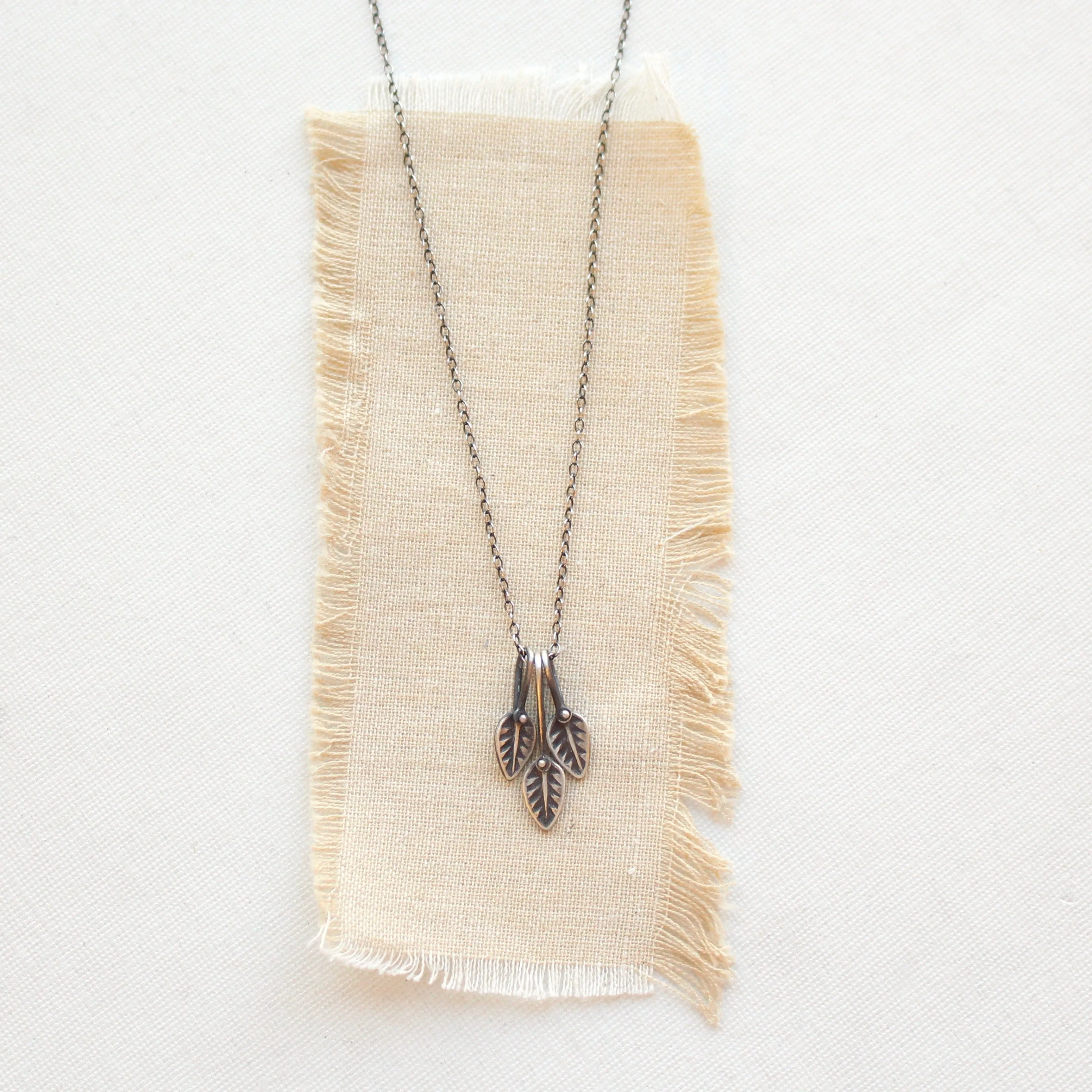 Leaf Trio Necklace