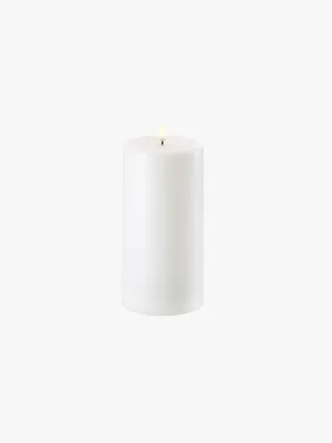 LED Pillar Candle 5.8x10 - Nordic White