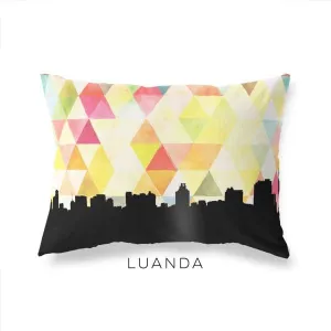 Luanda, Angola geometric skyline