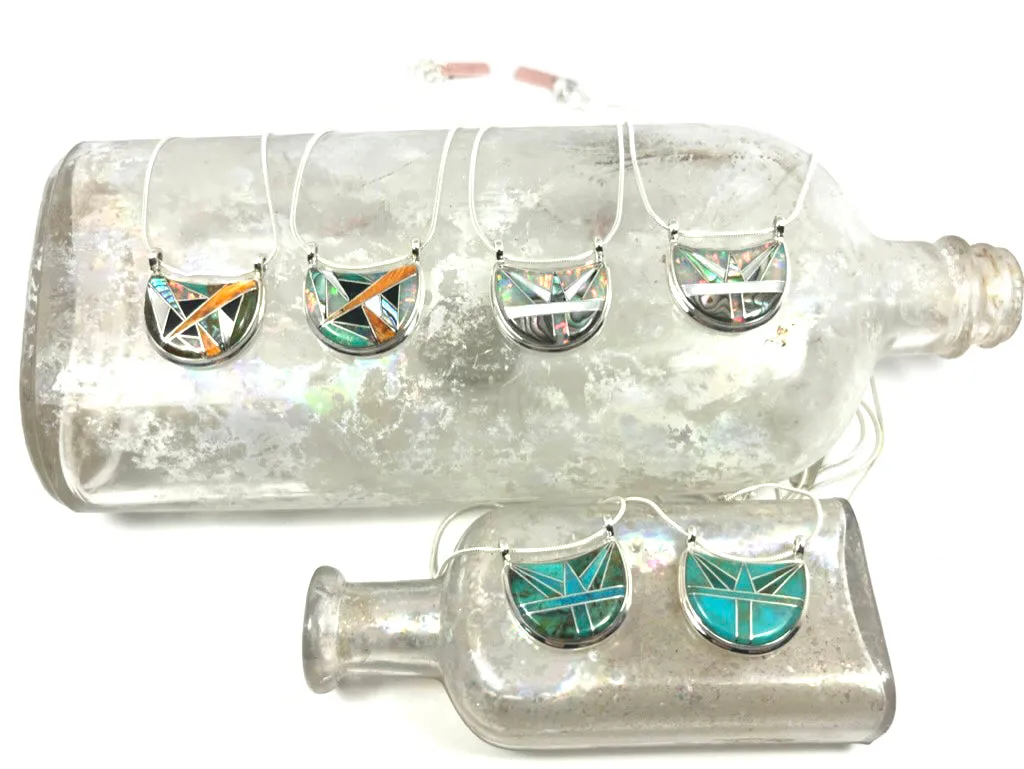 Luna Mosaic Inlay Necklace
