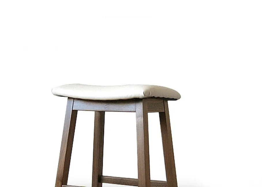 Macarthur Oak Wood Stool