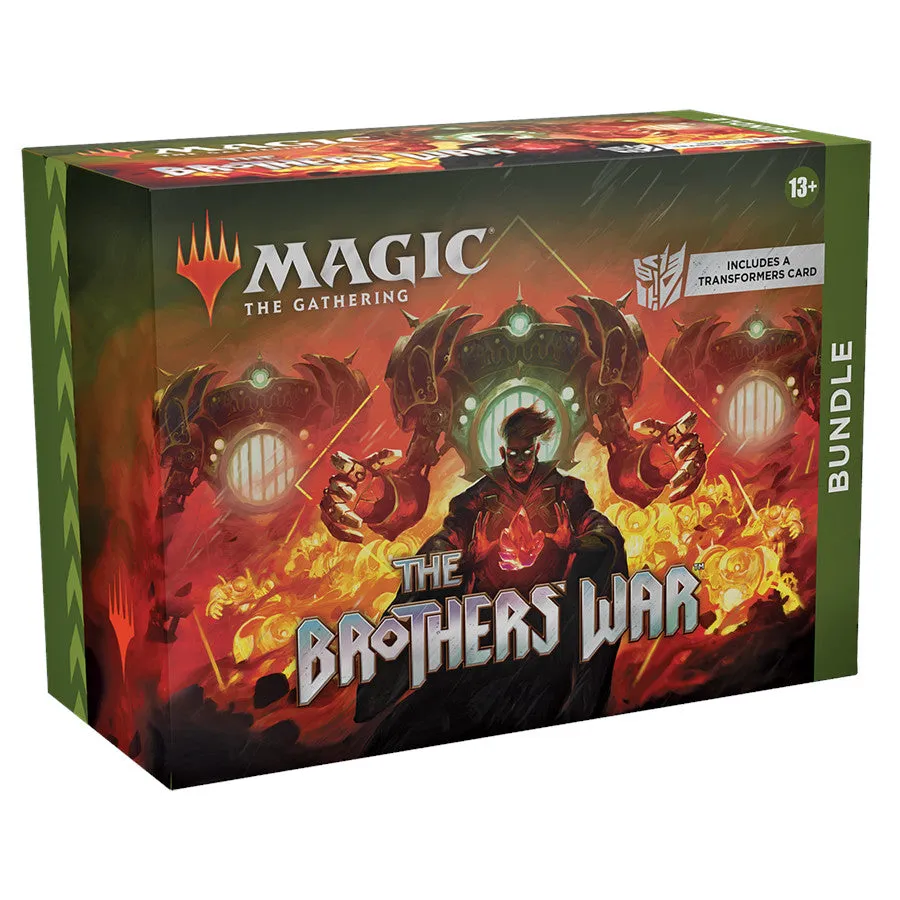 Magic: The Gathering The Brothers’ War Bundle | 8 Set Boosters   Accessories