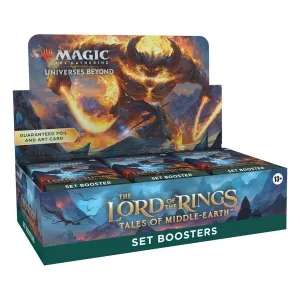 Magic: The Gathering The Lord of the Rings: Tales of Middle-earth Set Booster Box - 30 Packs (360 Magic Cards)