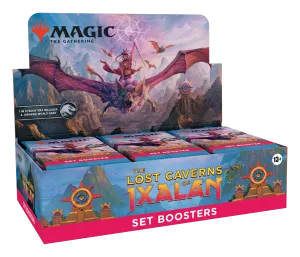 Magic: The Gathering The Lost Caverns of Ixalan Set Booster Box - 30 Packs   1 Box Topper Card (361 Magic Cards)