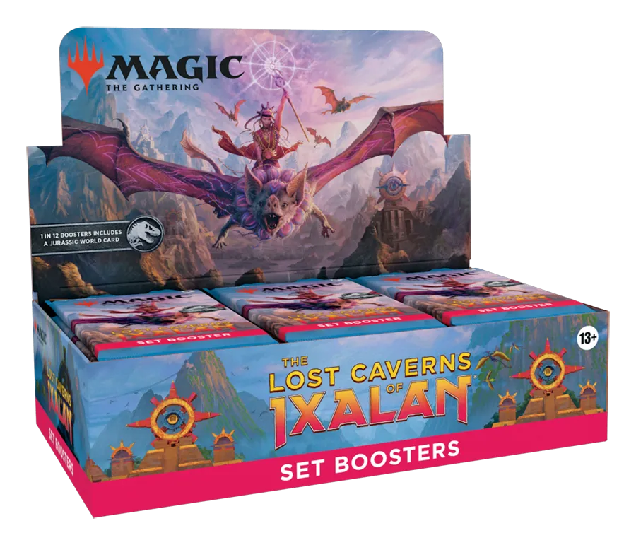 Magic: The Gathering The Lost Caverns of Ixalan Set Booster Box - 30 Packs   1 Box Topper Card (361 Magic Cards)