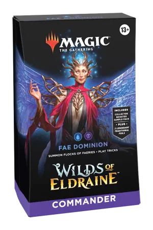 Magic: The Gathering Wilds of Eldraine Commander Deck - Fae Dominion
