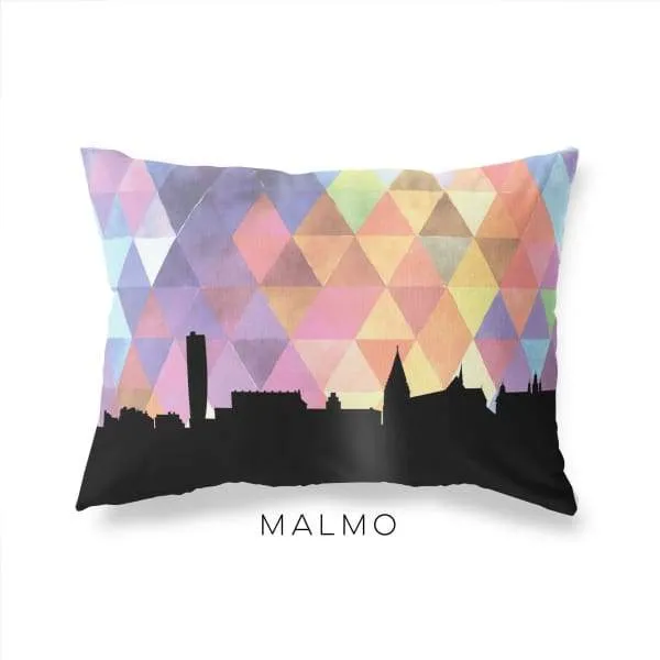 Malmö, Sweden geometric skyline