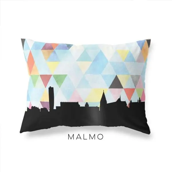 Malmö, Sweden geometric skyline