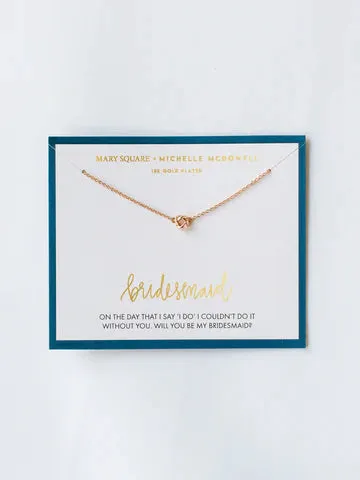 Mary Square x Michelle McDowell Wedding Gift Necklaces