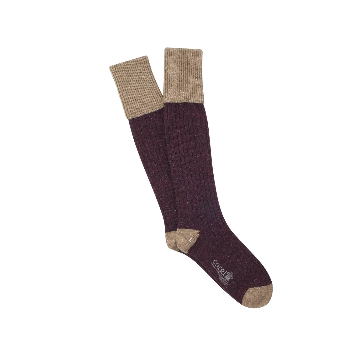 Men's Donegal Wool Welly Socks