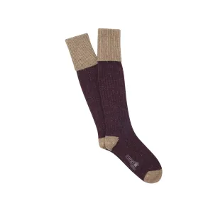 Men's Donegal Wool Welly Socks