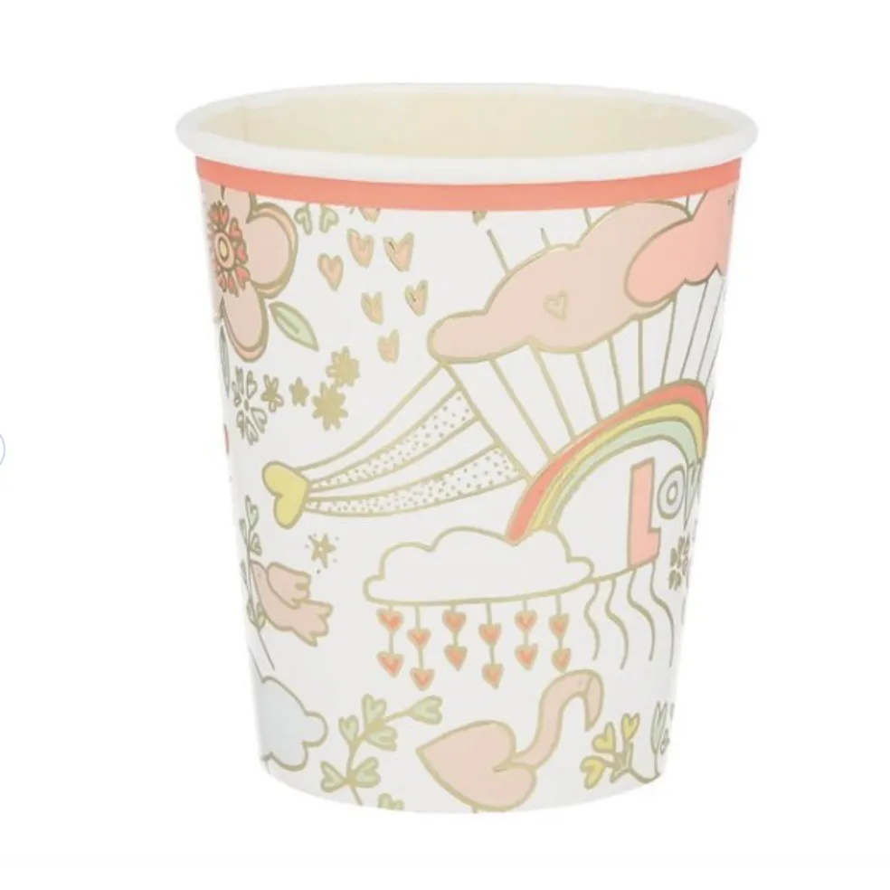 Meri Meri Valentine Doodle Cups