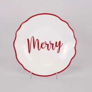 Merry Script Plate