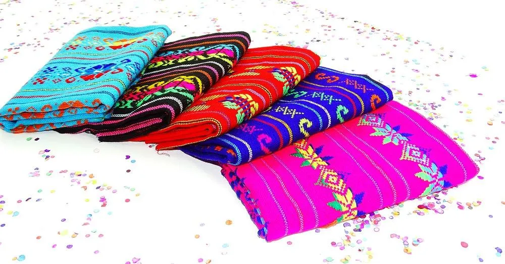 Mexican Fabric in Dark Bright Tribal (5 ½-Yard Bundle)