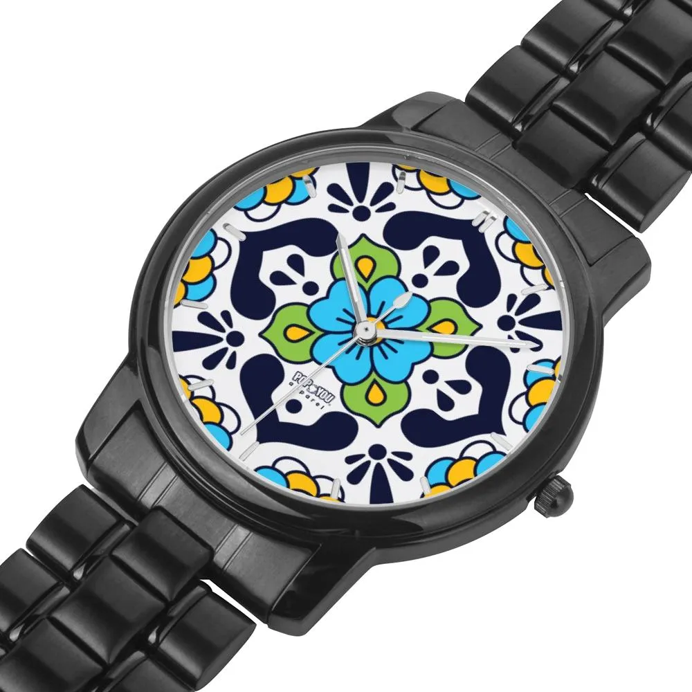 Mexican Mosaic Wrist Watch