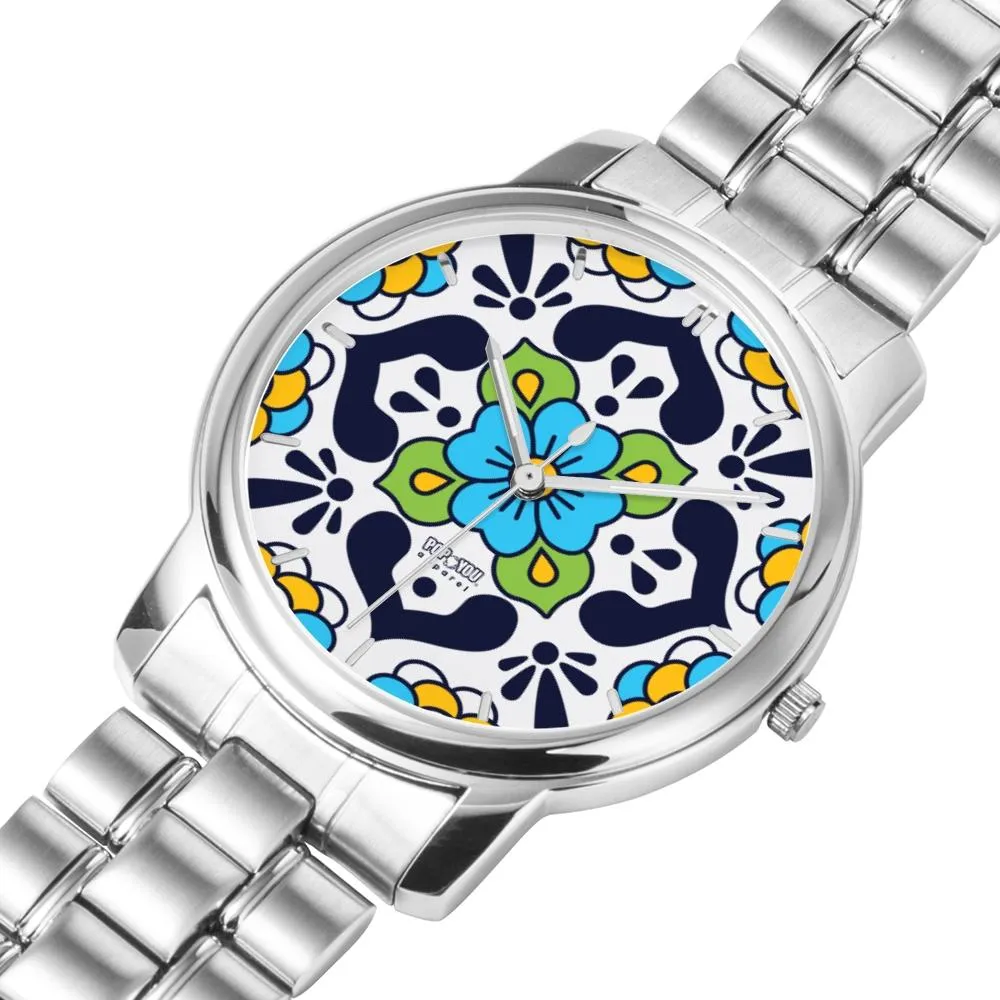 Mexican Mosaic Wrist Watch