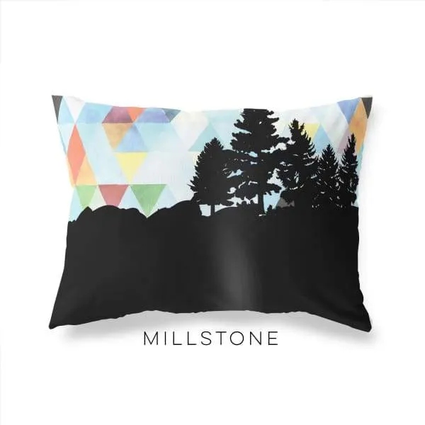 Millstone, New Jersey geometric skyline