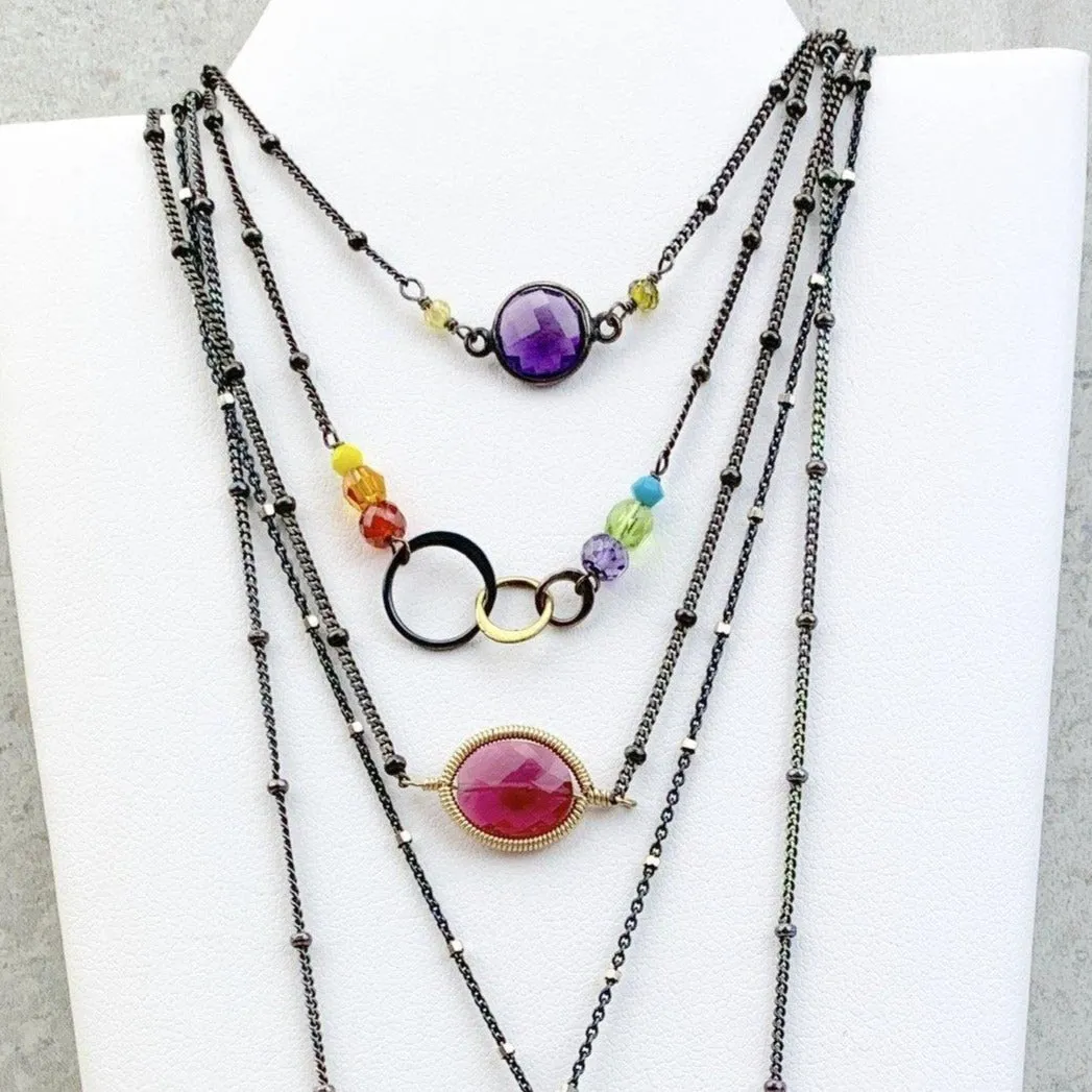 Mini Bubbles Layering Necklace