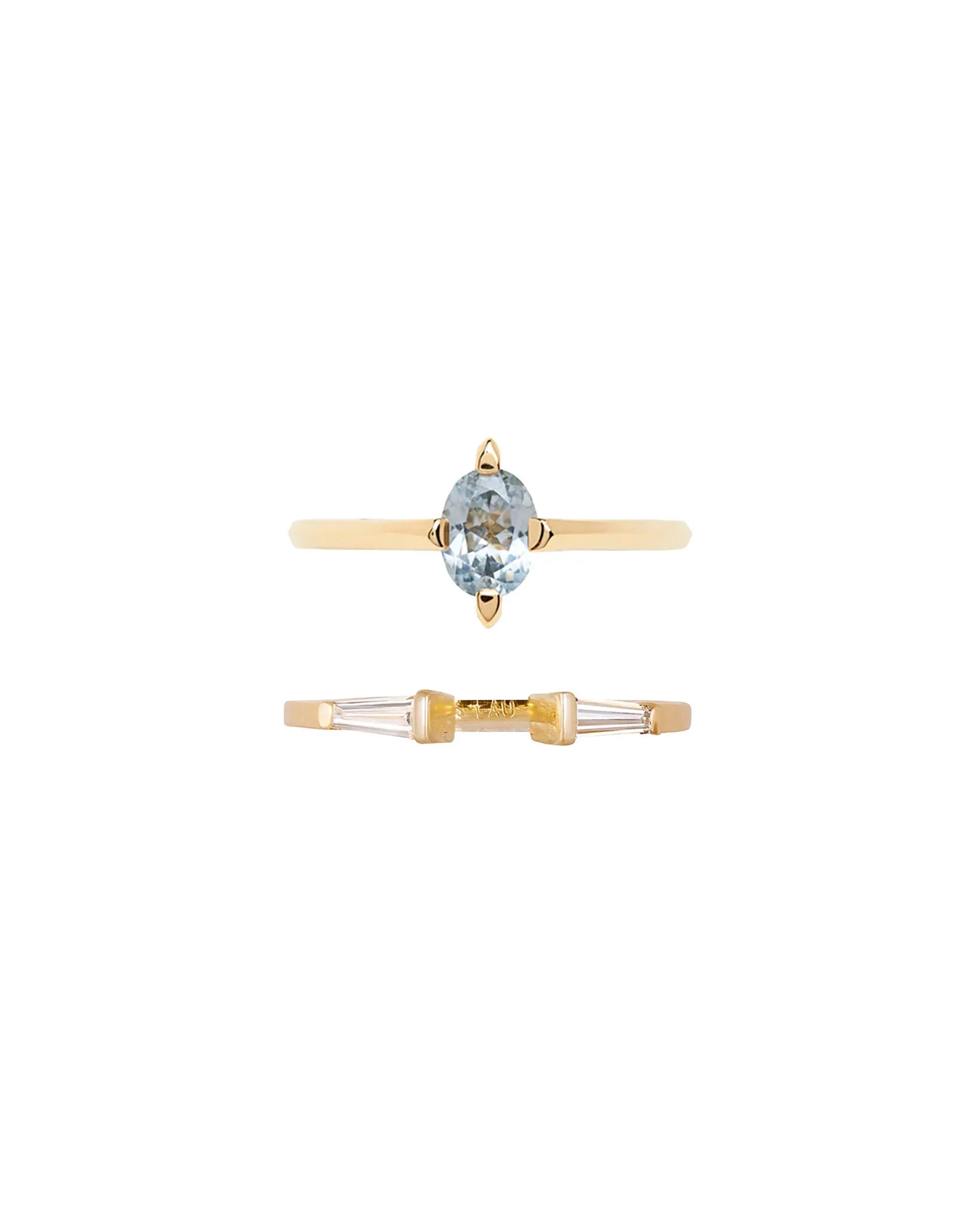 Minimalist Arc   Perspective Ring Set