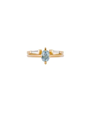Minimalist Arc   Perspective Ring Set