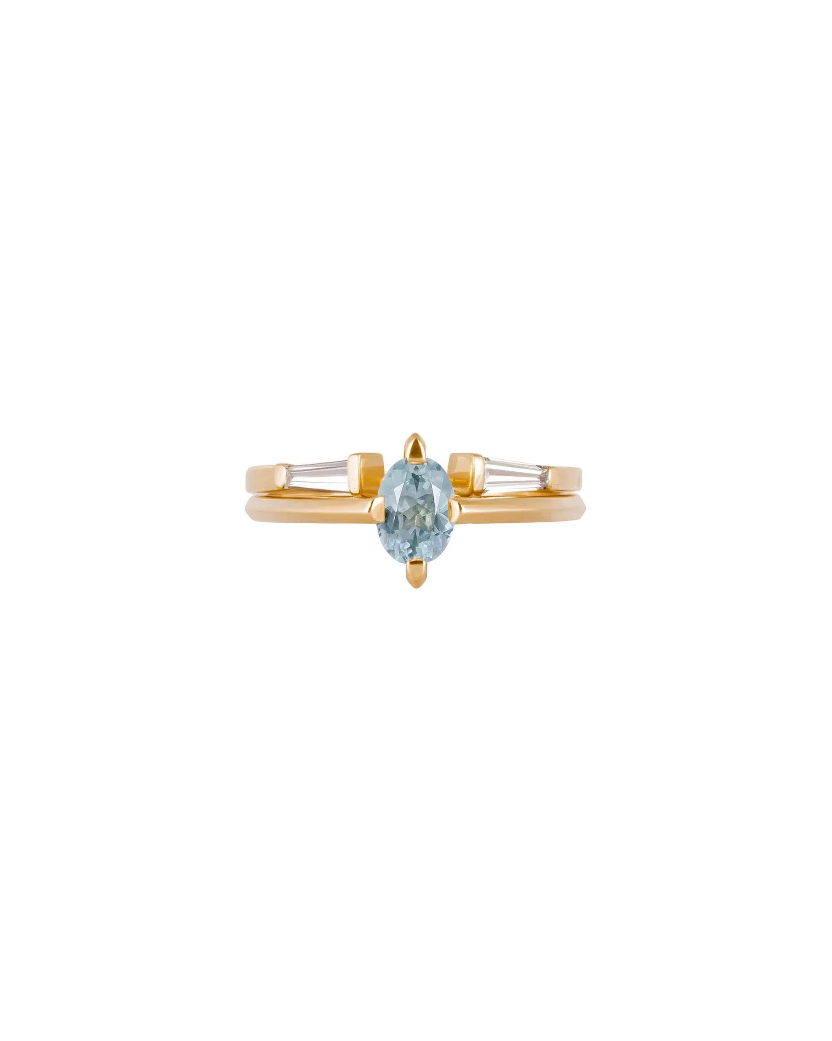 Minimalist Arc   Perspective Ring Set