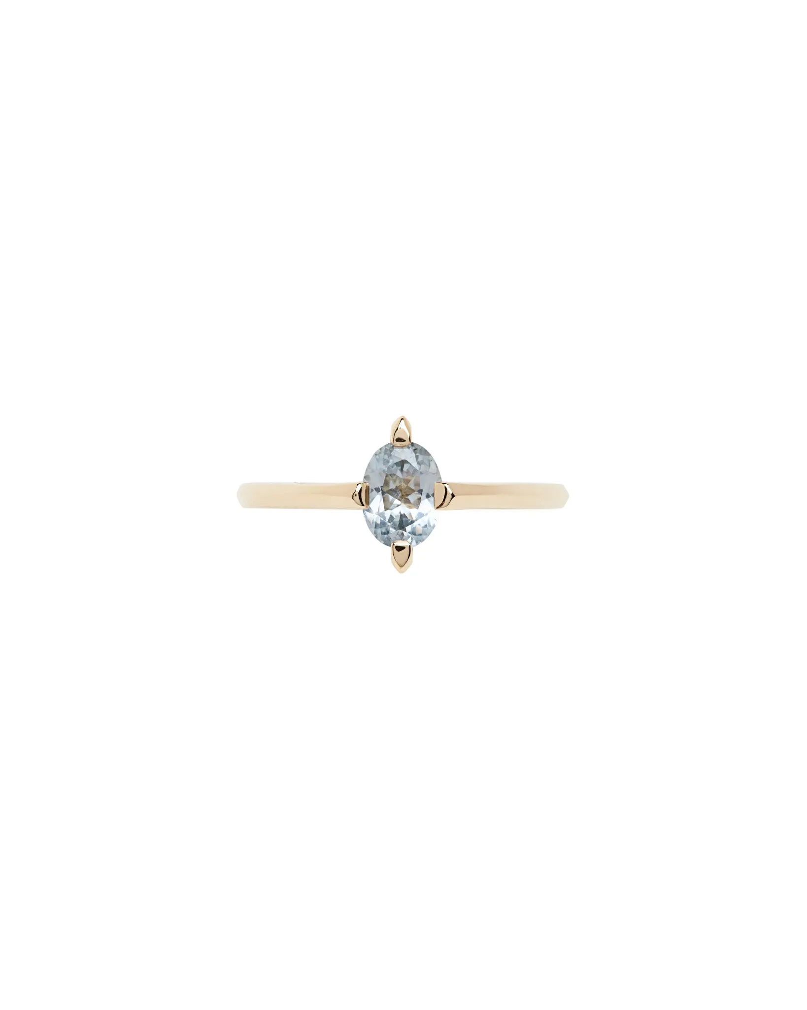 Minimalist Arc   Spire Pavé Ring Set