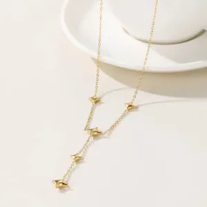 Minimalist Celestial Spark Necklace