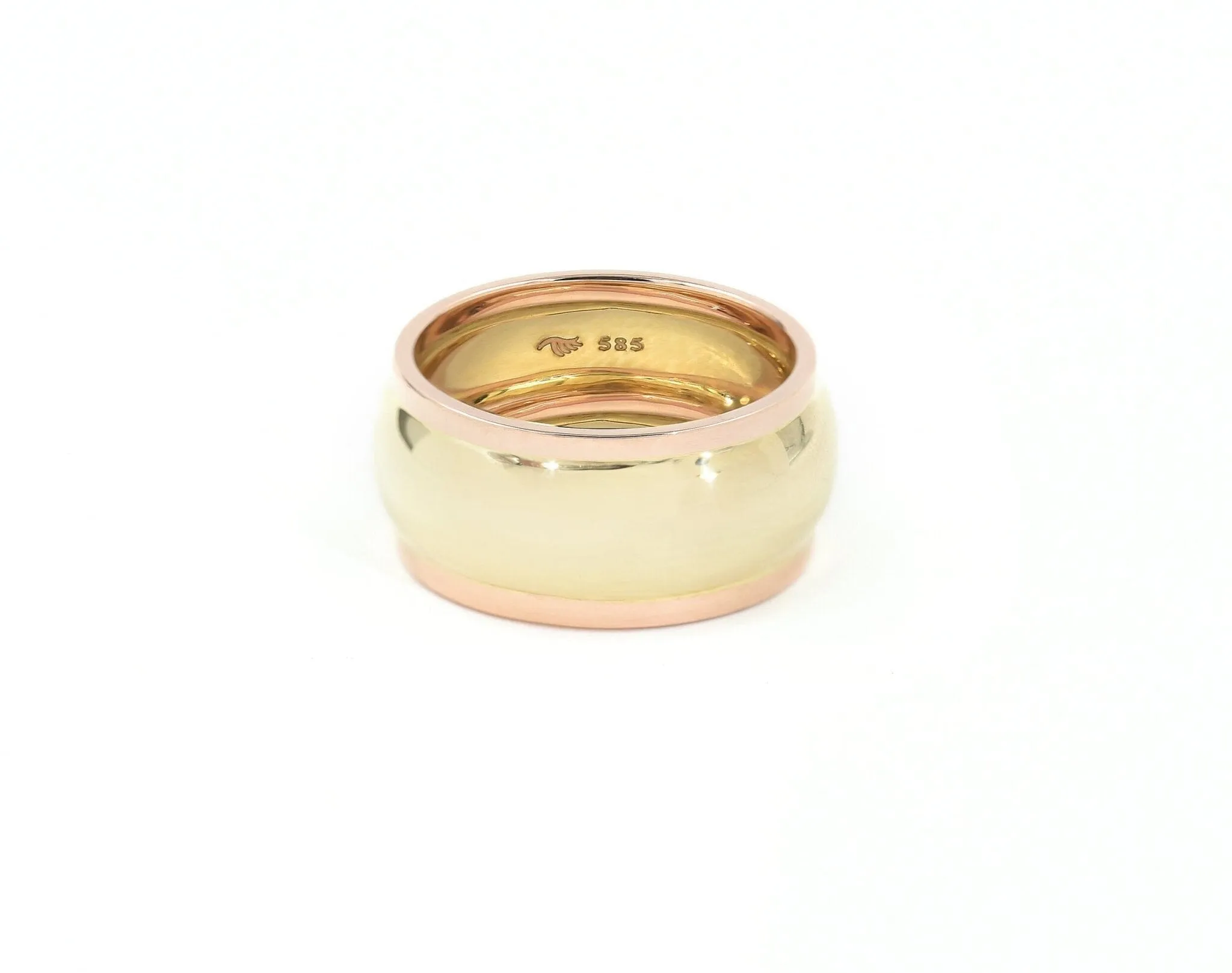 Mixed Metals Gold Donut Band