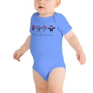 Mooey Christmas Baby short sleeve one piece