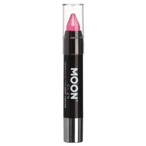 Moon Glow Neon Uv Glitter Body Crayons, Pink