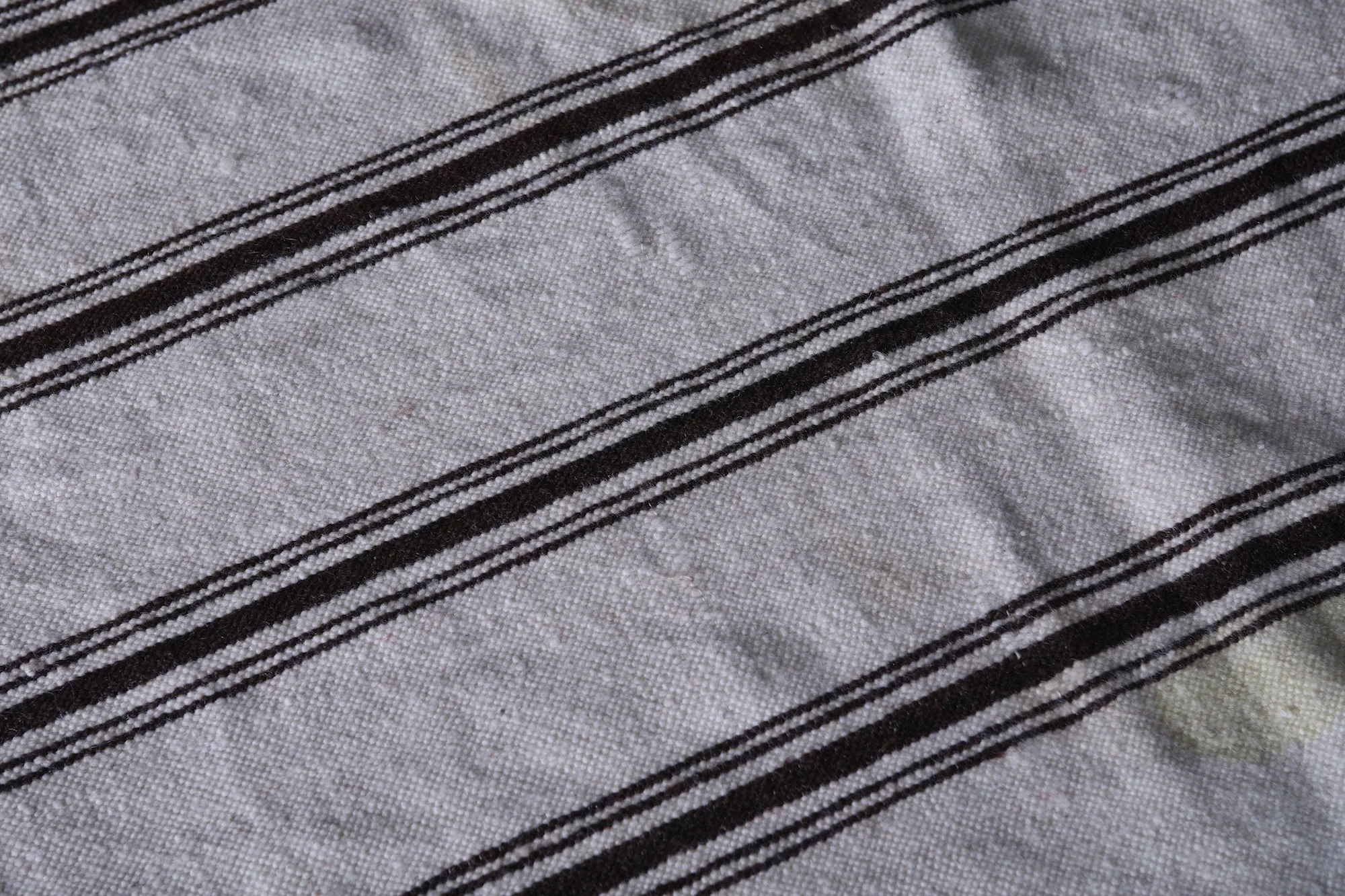 Moroccan Rug 6.1 x 11.6 Feet - Simple Stripes Design
