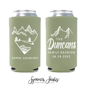Mountain Reunion - Slim 12oz Reunion Can Cooler #6S
