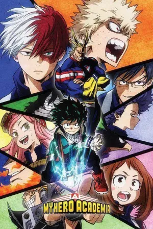 MY HERO ACADEMIA (CHARACTERS MOSAIC) MAXI
