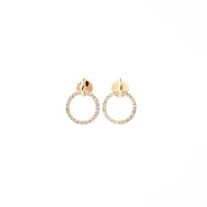 Naomi Swinging Halo Earrings