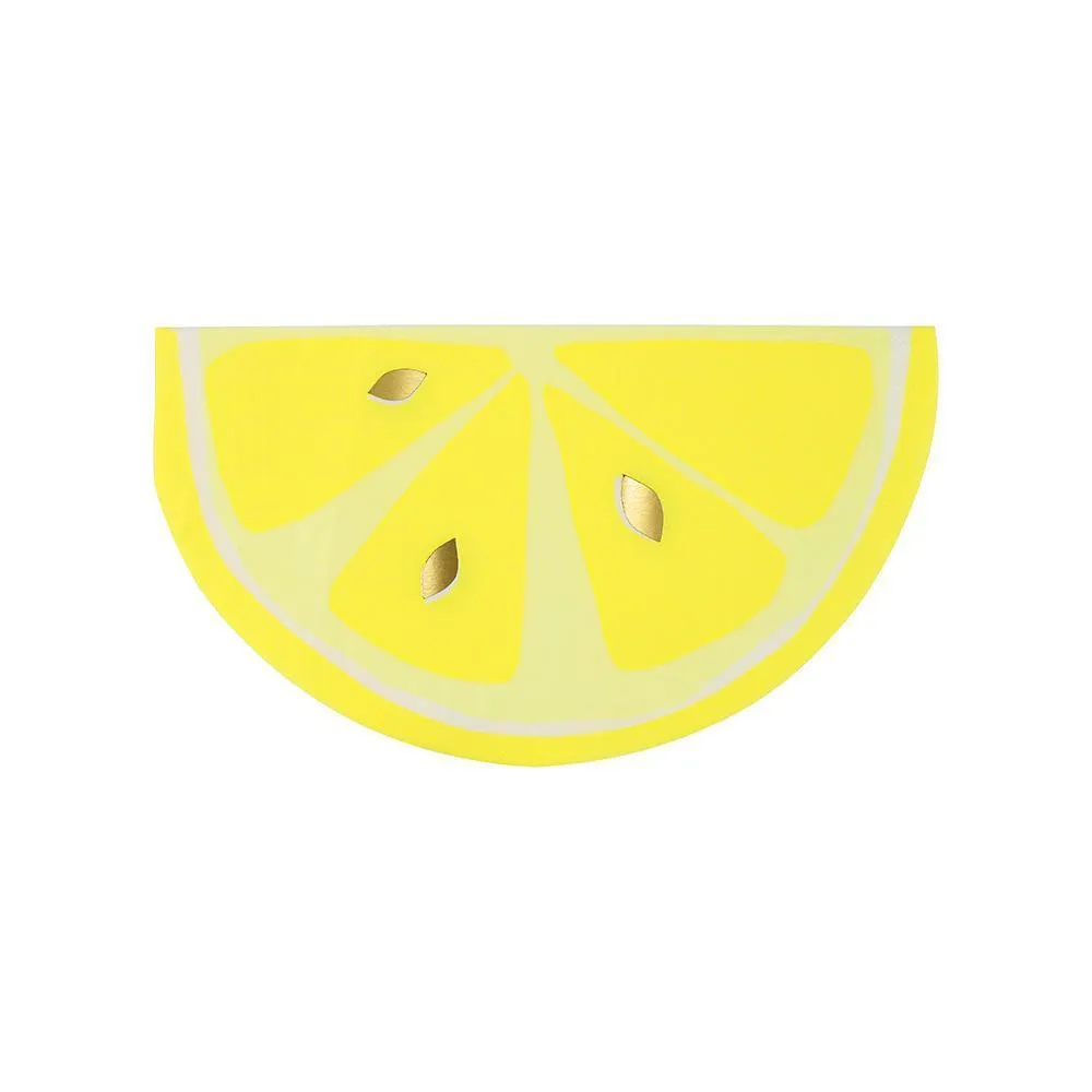 Neon Citrus Napkins
