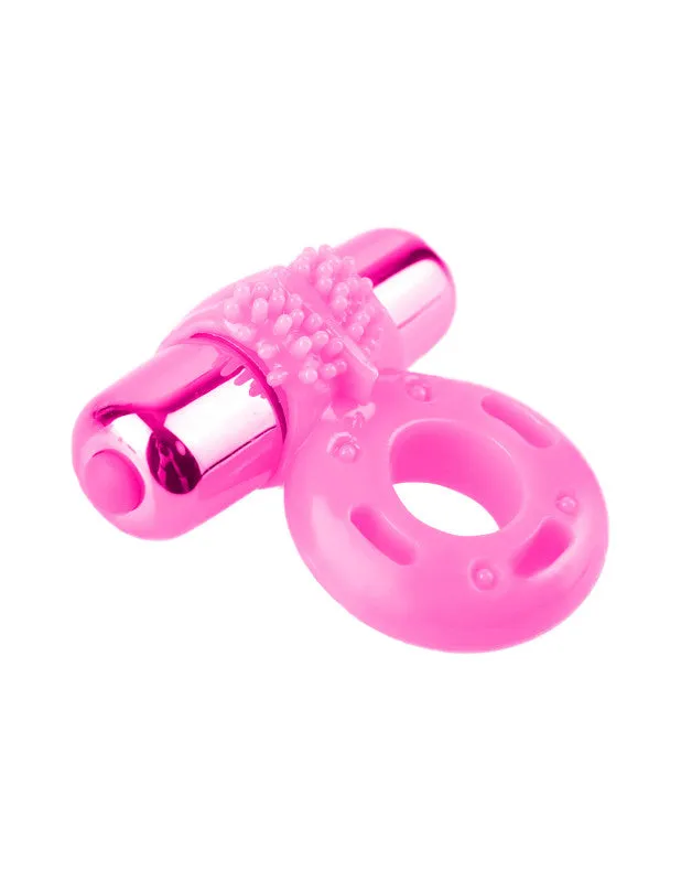 Neon Vibrating Couples Kit - Pink